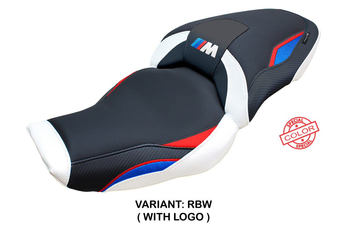 BMW M1000XR 2024-2025 Seat Cover Tappezzeria Italia in Red Blue White and Black