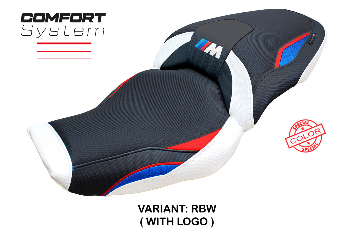 BMW M1000XR 2024-2025 Seat Cover Tappezzeria Italia Comfort in Red Blue White and Black