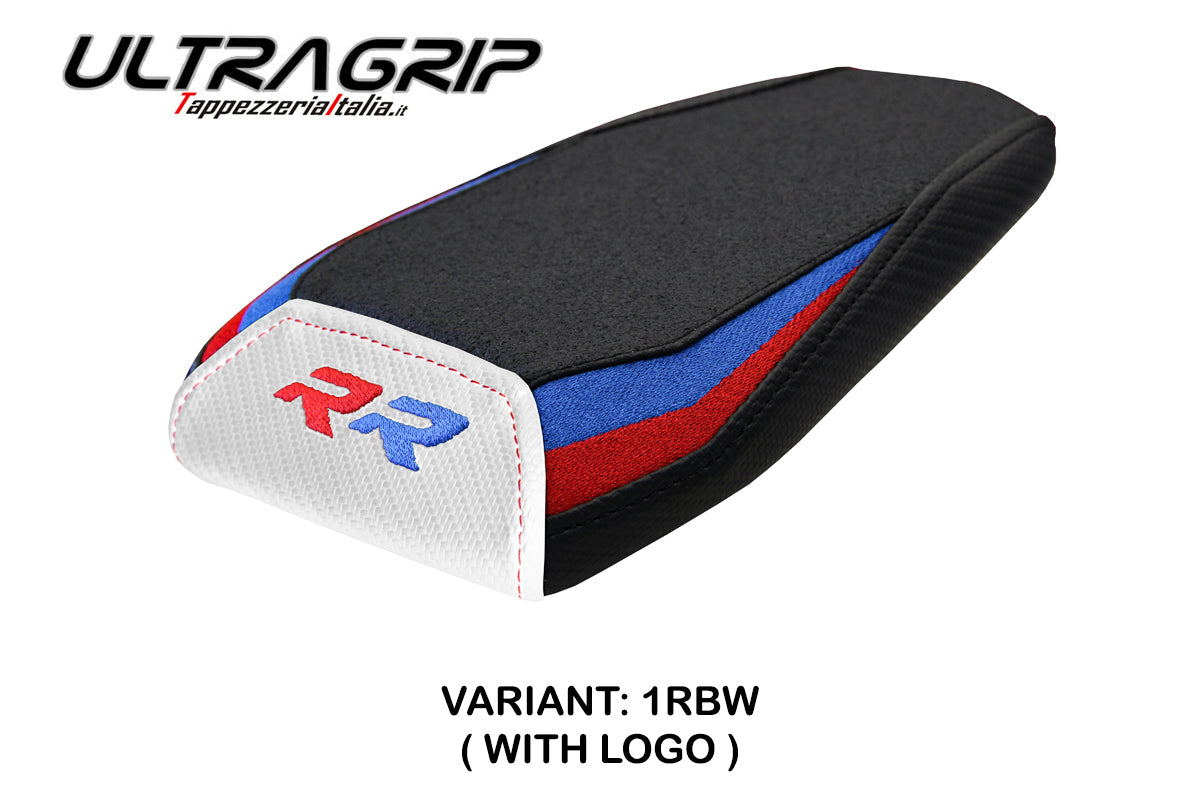 BMW M1000RR 2021-2022 Rear Seat Cover Tappezzeria Italia Ultragrip in Red, Blue, White and Black