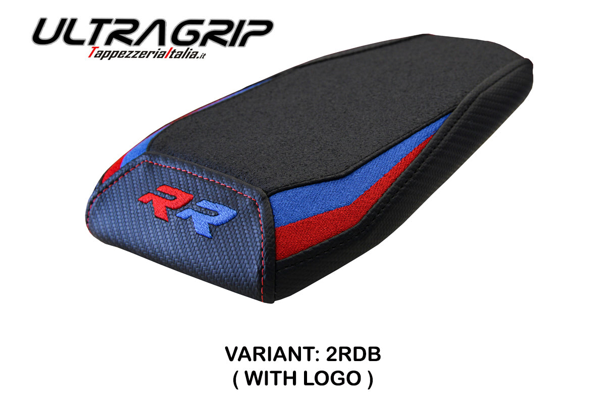 BMW M1000RR 2021-2022 Rear Seat Cover Tappezzeria Italia Ultragrip in Red, Blue and Black