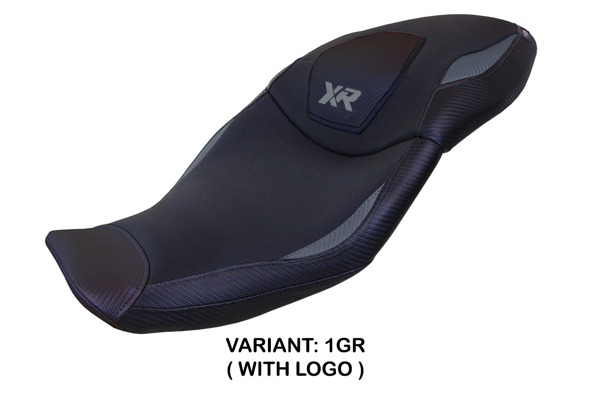 BMW S1000XR 2020-2023 Seat Cover Tappezzeria Italia in Grey and Black