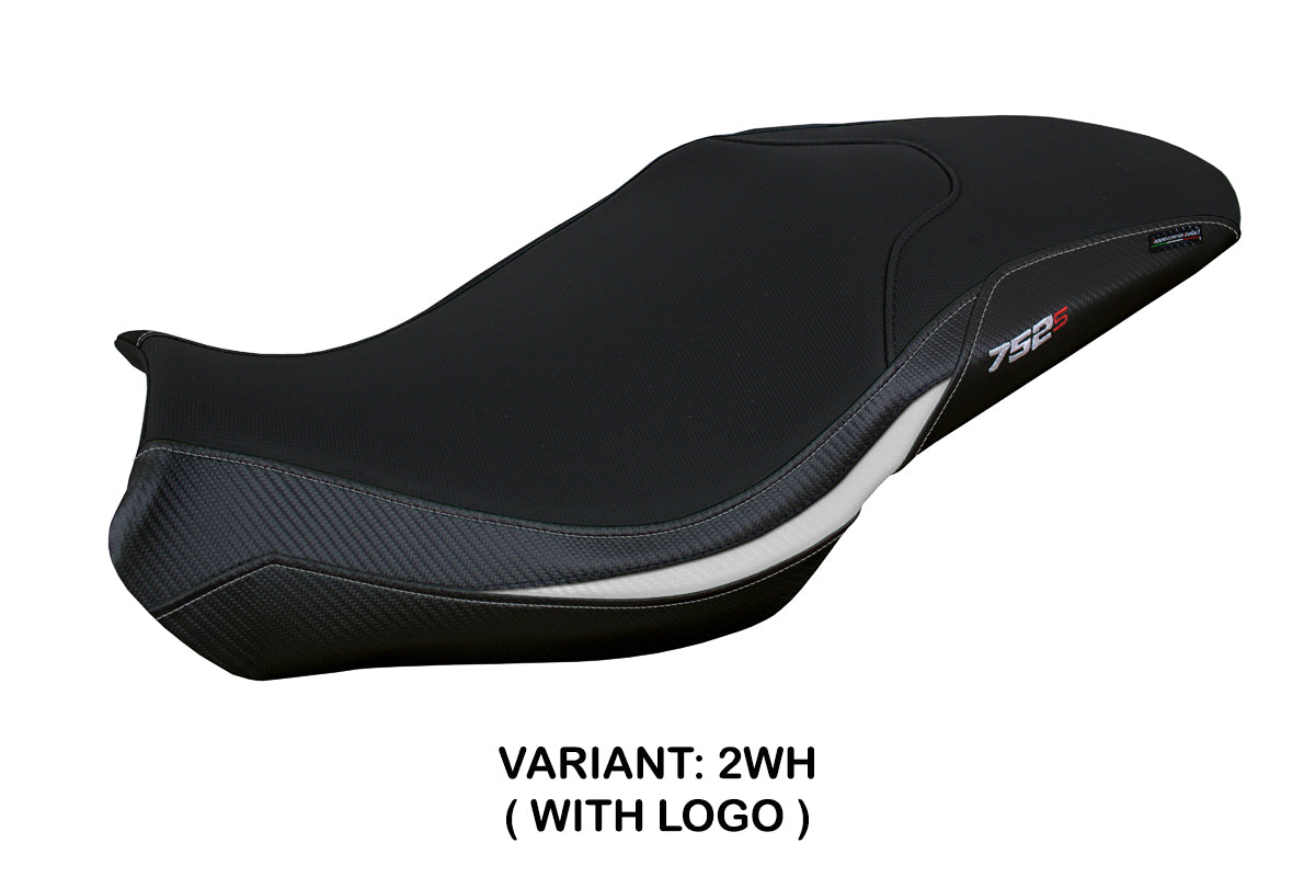 Benelli 752S 2019-2025 Seat Cover Tappezzeria Italia in White and Black