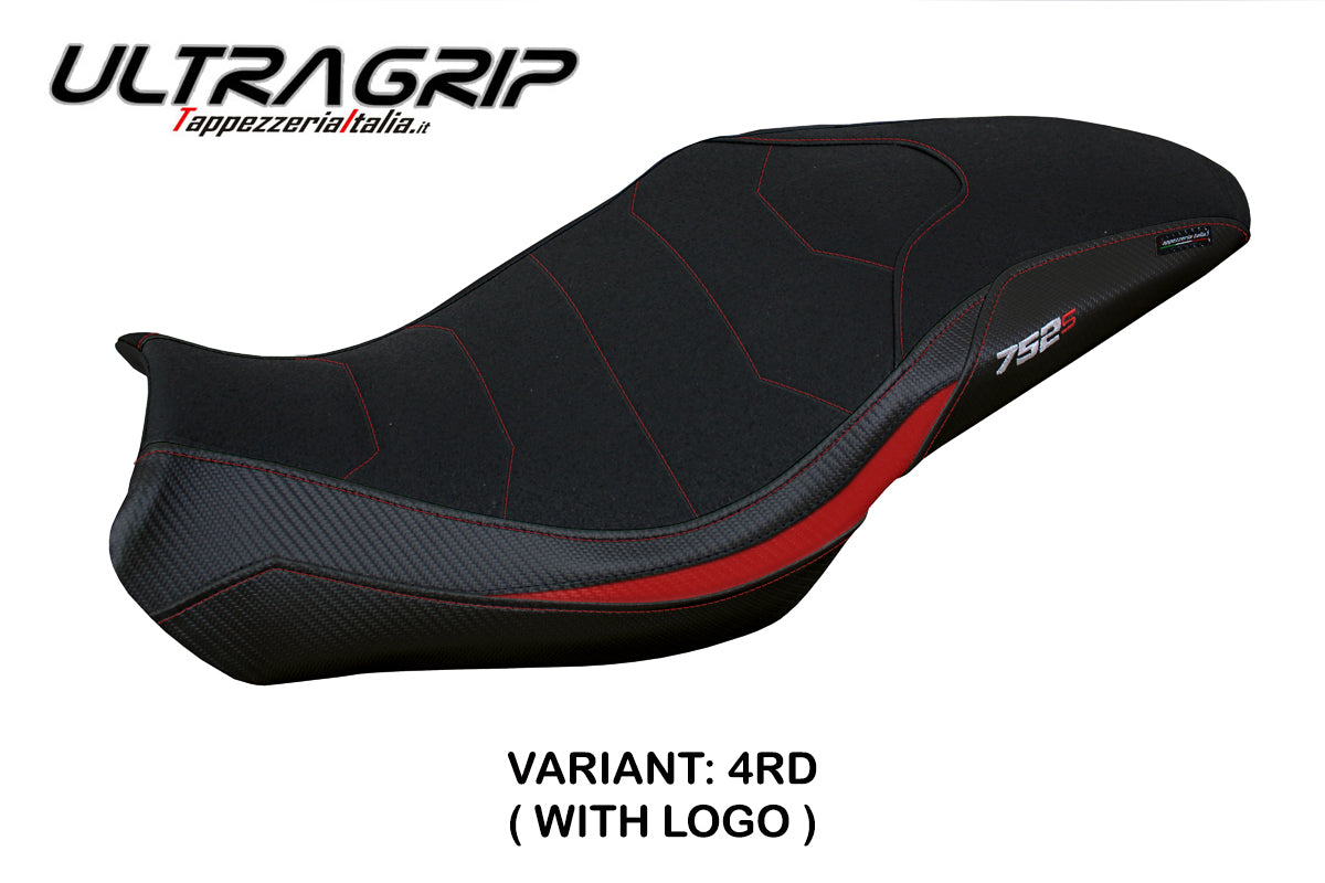 Benelli 752S 2019-2025 Seat Cover Tappezzeria Italia Ultragrip Red Black