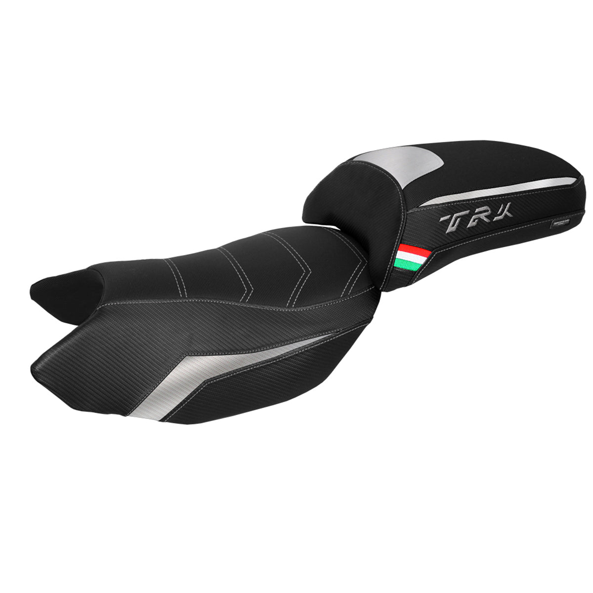 Benelli TRK 502 2017-2025 Seat Cover Tappezzeria Italia Comfort in Silver