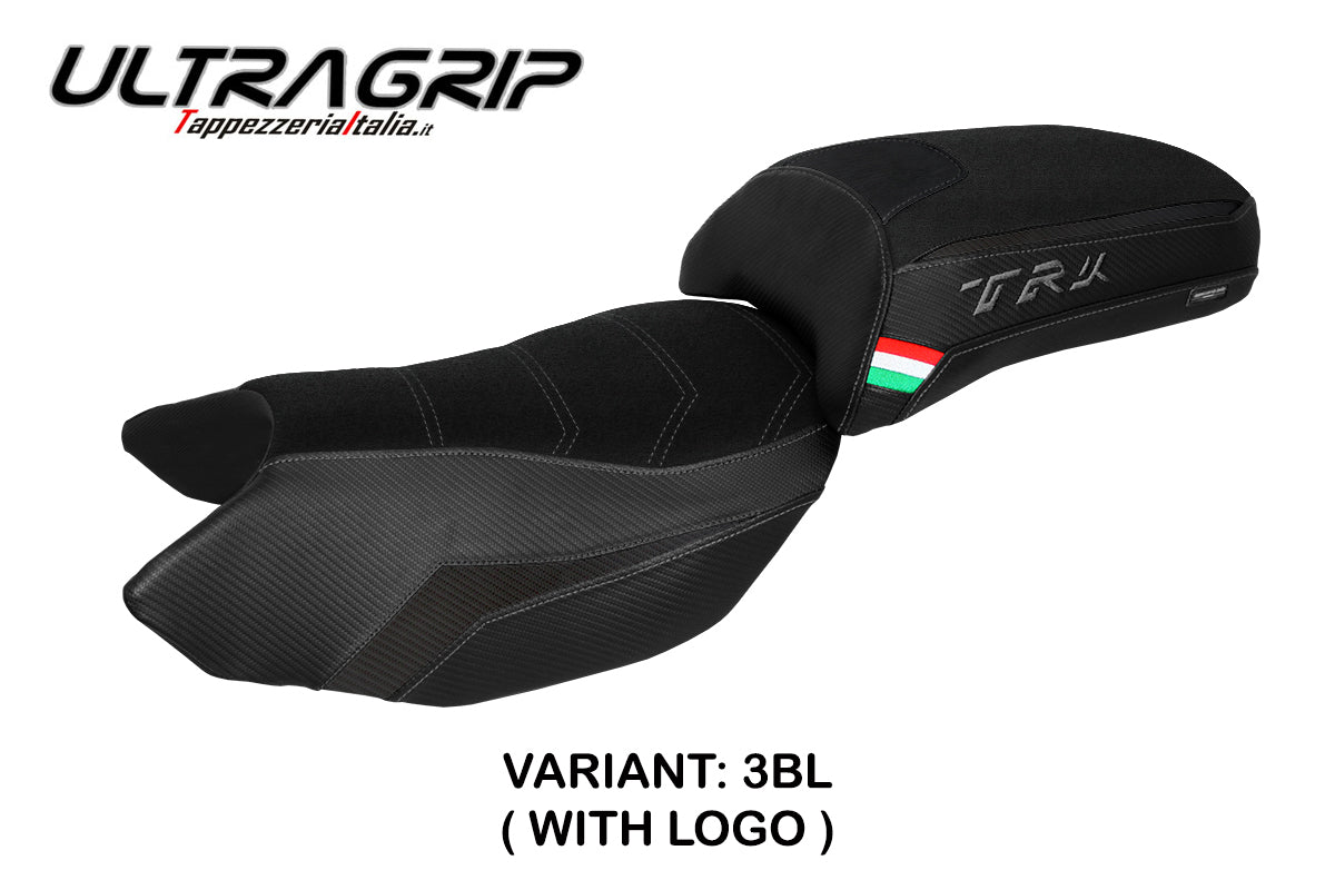 Benelli TRK 502 2017-2025 Seat Cover Tappezzeria Italia Ultragrip in Black