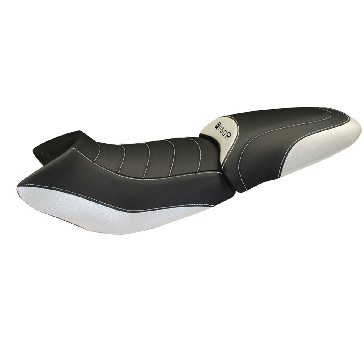 BMW R1150R 2000-2004 2005 2006 2007 Seat Cover Tappezzeria Comfort White Black