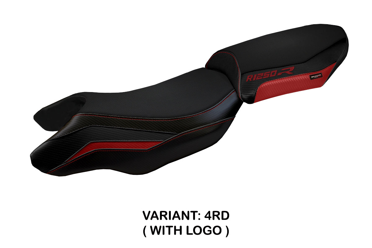 BMW R1250R 2019-2025 Seat Cover Tappezzeria Italia in Red and Black
