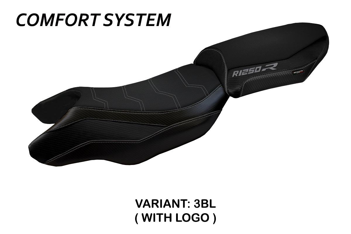 BMW R1250R 2019-2025 Seat Cover Tappezzeria Italia Comfort in Black