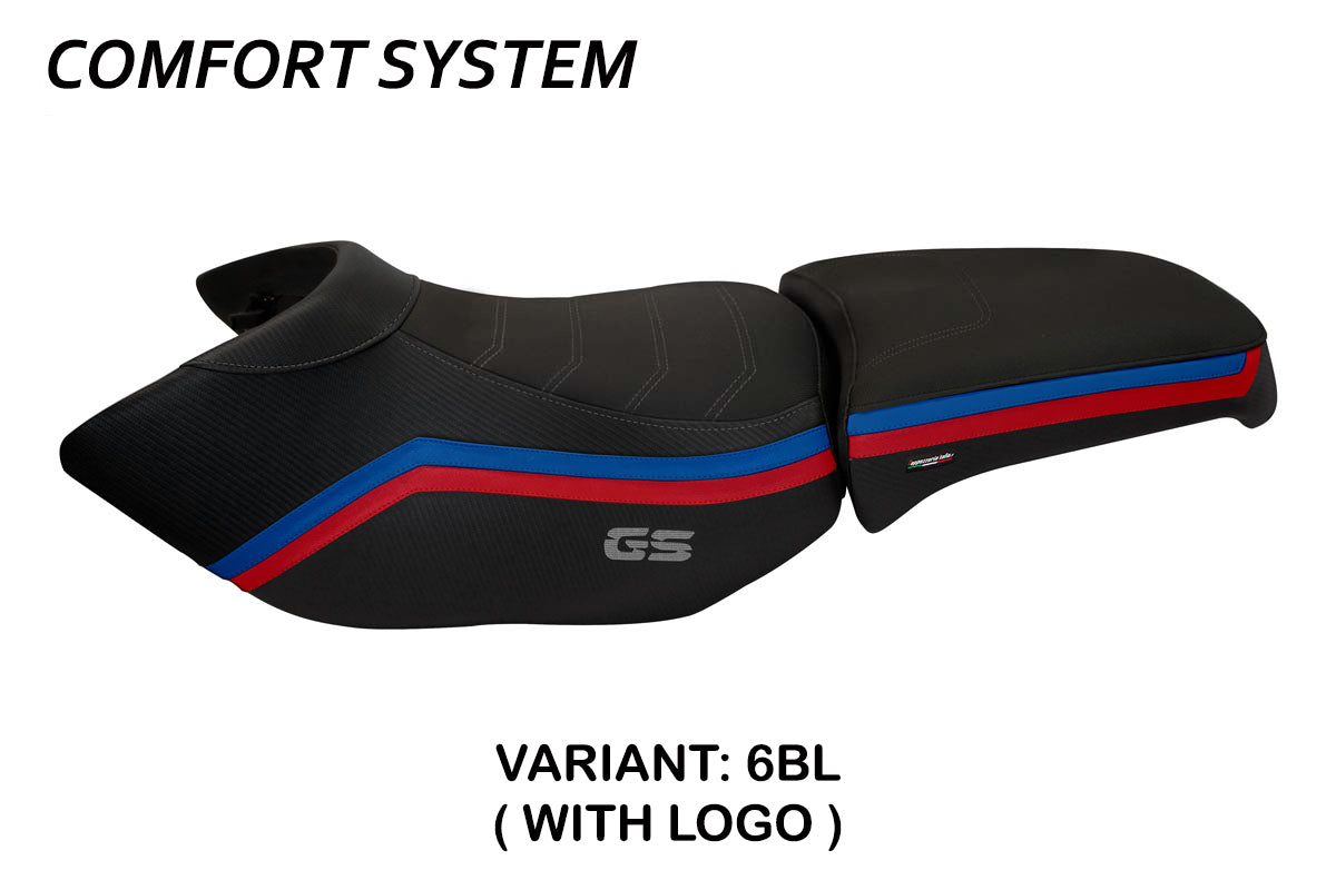 BMW R1200GS Adventure 2006-2012 Seat Cover Tappezzeria Italia Comfort in Black SE