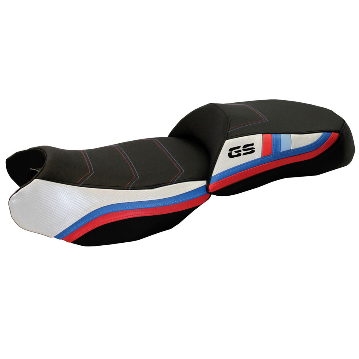 BMW R1200GS 2013-2018 Seat Cover Tappezzeria Italia in White and Black