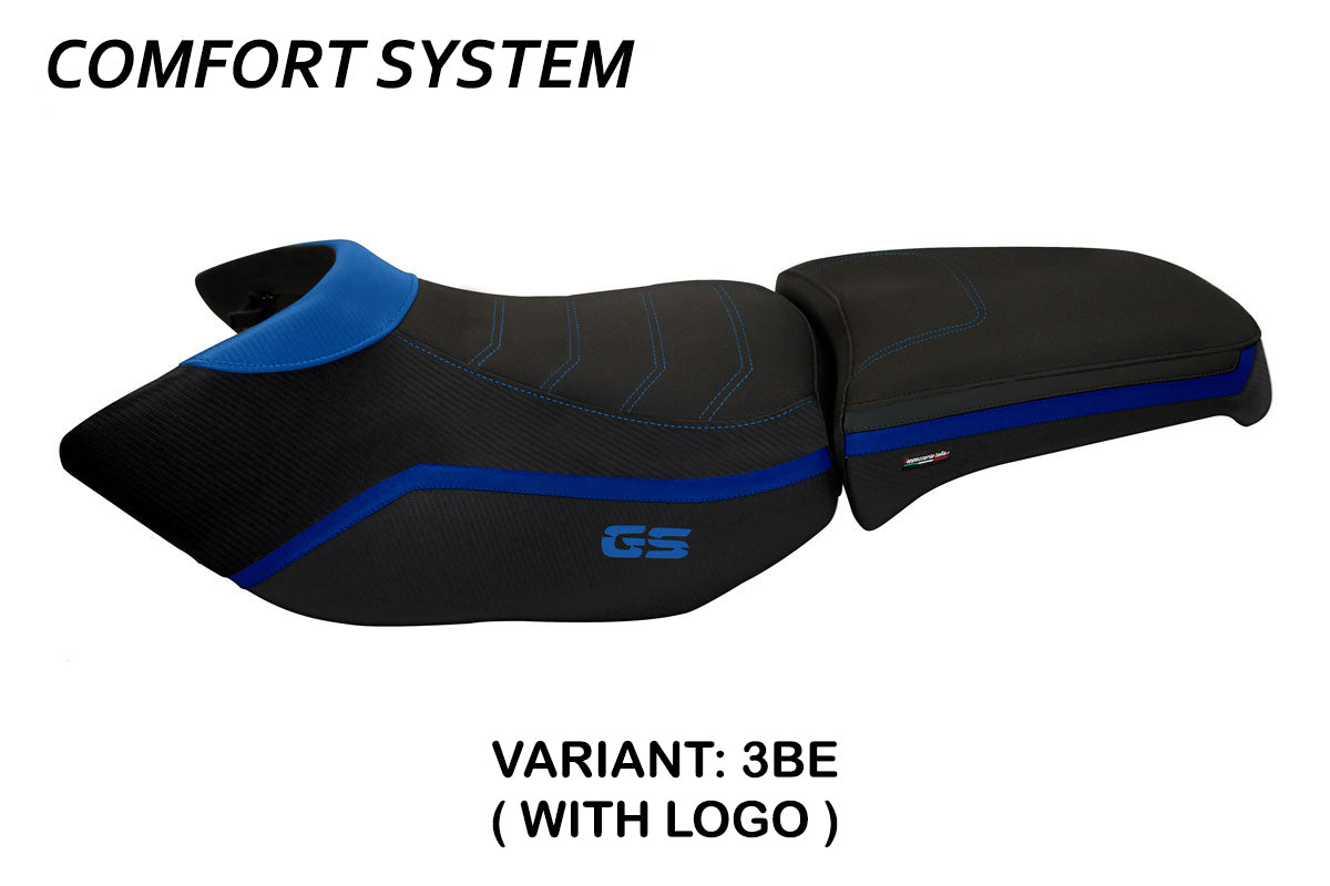 BMW R1200GS Adventure 2006-2012 Seat Cover Tappezzeria Italia Comfort in Blue