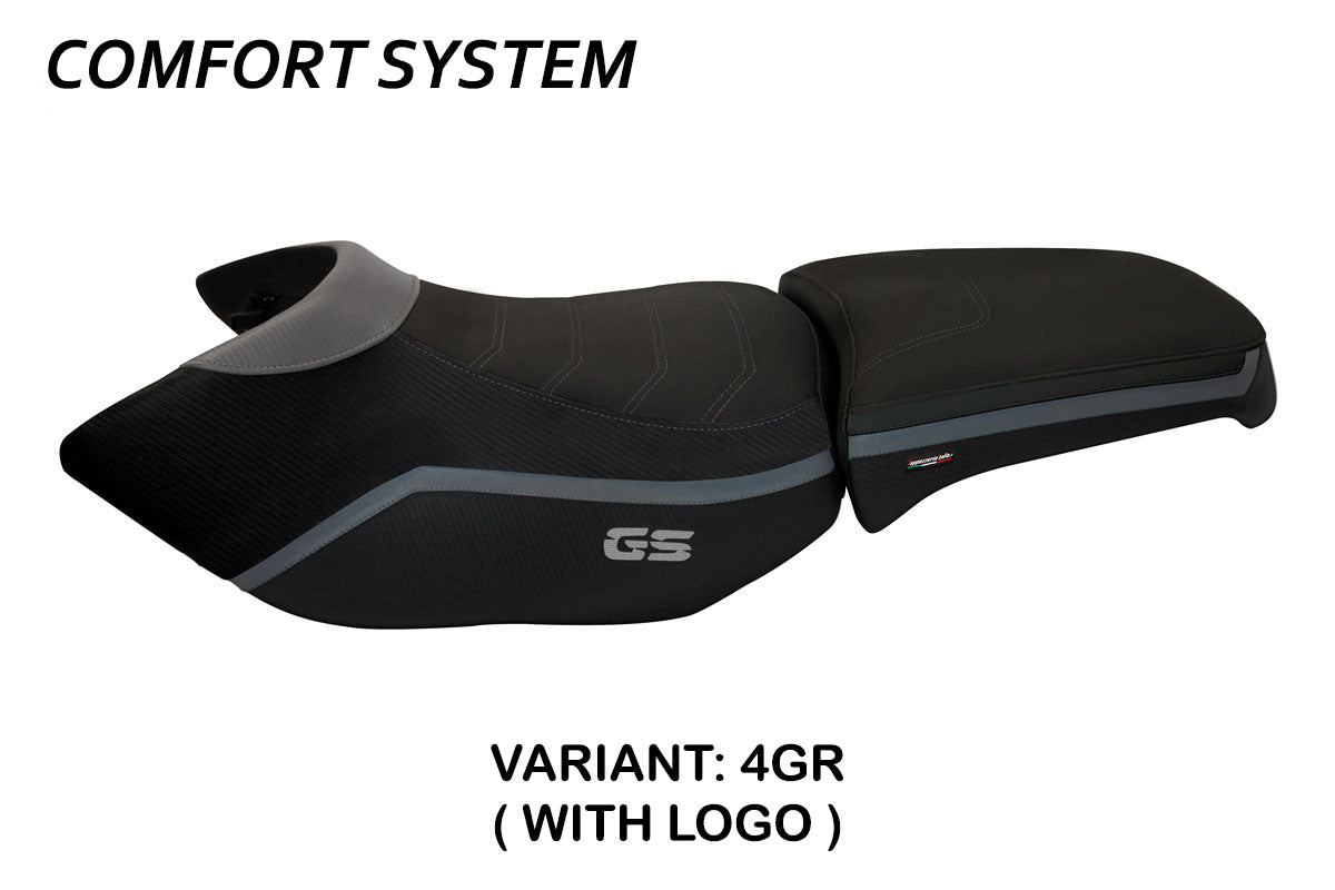 BMW R1200GS Adventure 2006-2012 Seat Cover Tappezzeria Italia Comfort in Grey