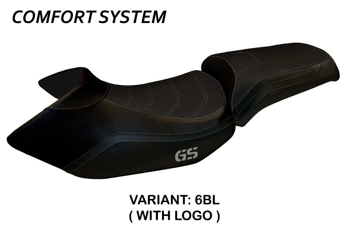 BMW R1200GS 2005-2012 Seat Cover Tappezzeria Italia Comfort in Black