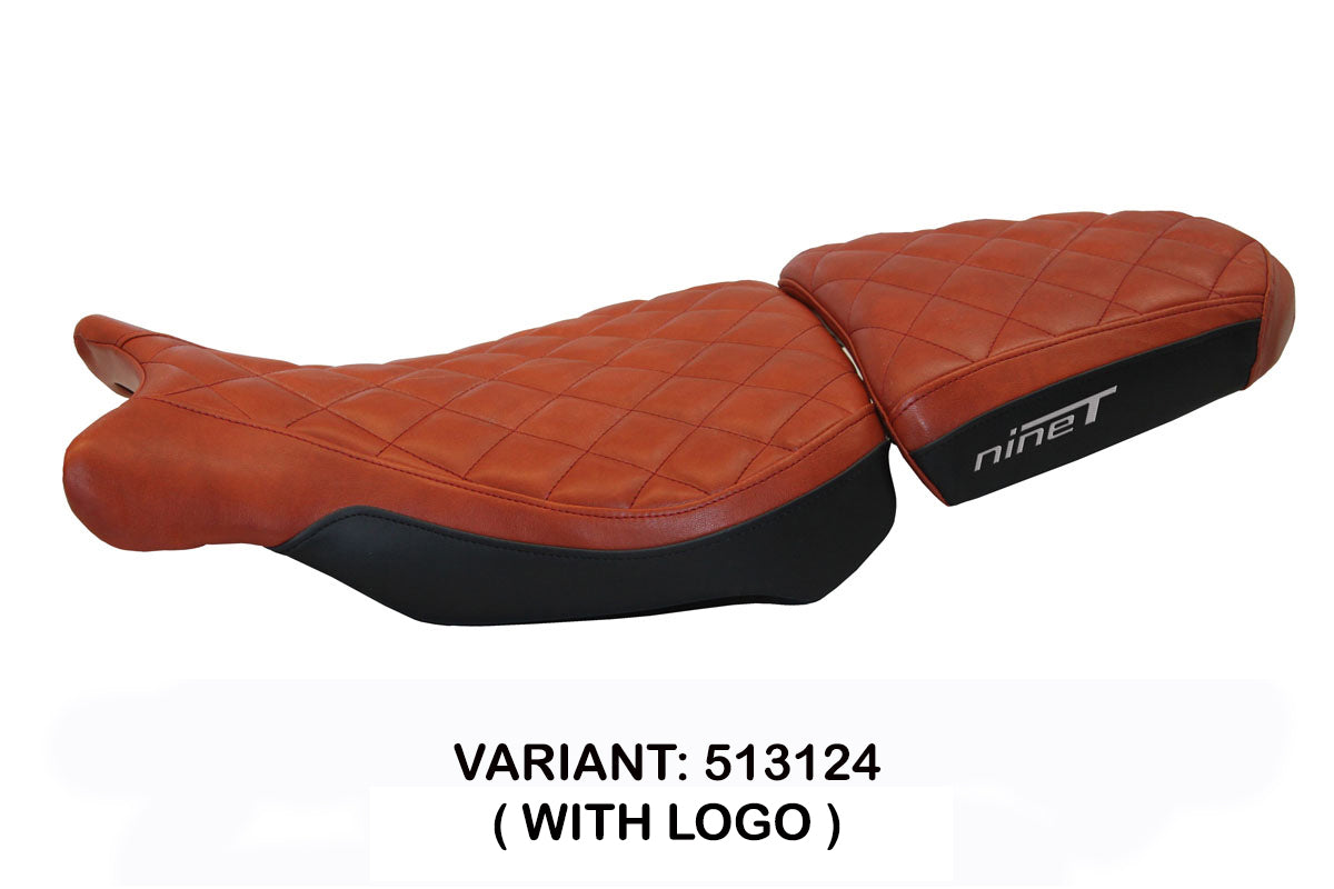 BMW R1200 Nine T 2014-2024 Seat Cover Tappezzeria Italia in Brick and Black