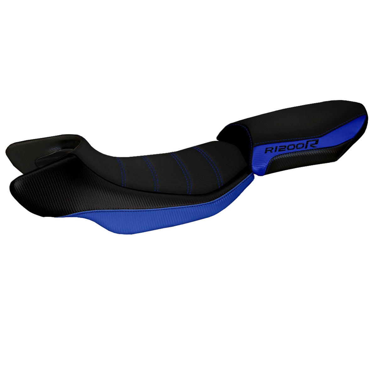 BMW R1200R 2015-2018 Seat Cover Tappezzeria Italia Comfort in Blue and Black