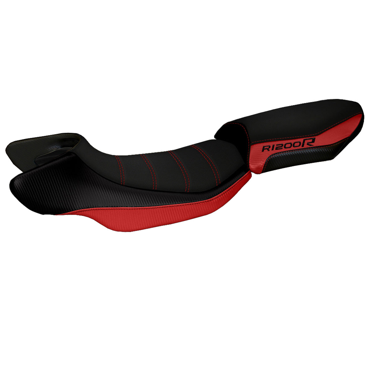 BMW R1200R 2015-2018 Seat Cover Tappezzeria Italia Comfort in Red and Black