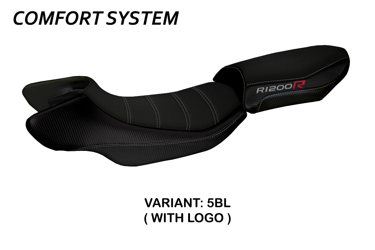 BMW R1200R 2015-2018 Seat Cover Tappezzeria Italia Comfort in Black