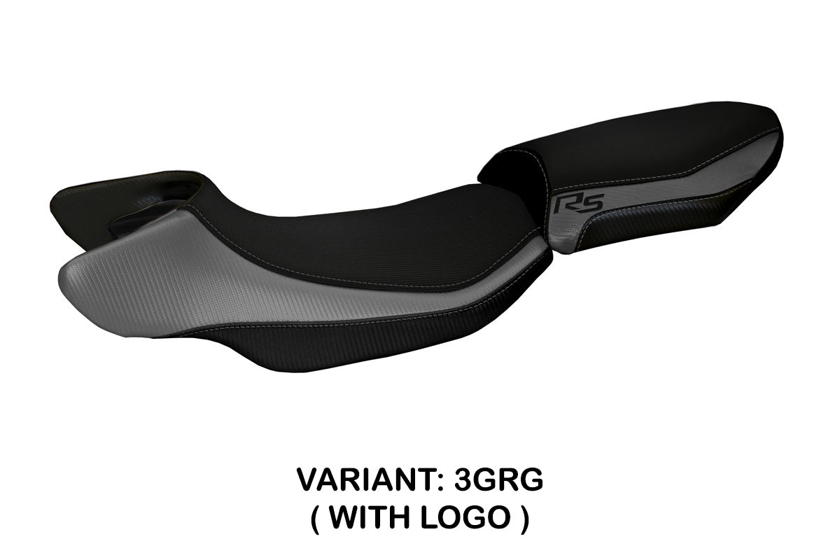 BMW R1200RS 2015-2019 Seat Cover Tappezzeria Italia in Grey and Black