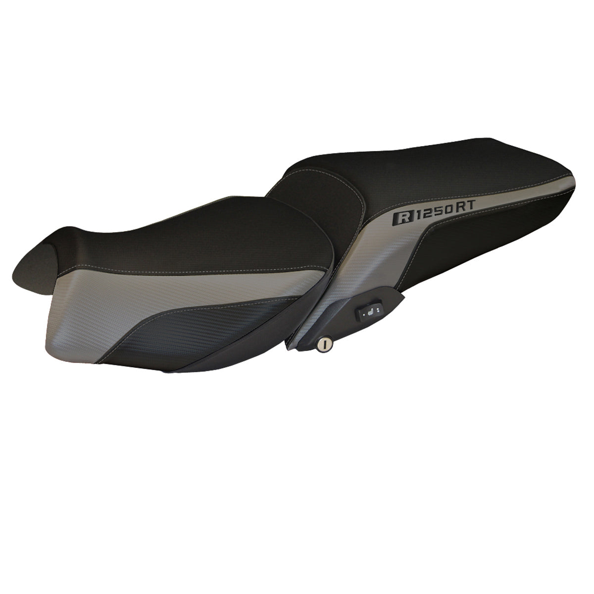 BMW R1250RT 2019-2025 Seat Cover Tappezzeria Italia in Grey and Black