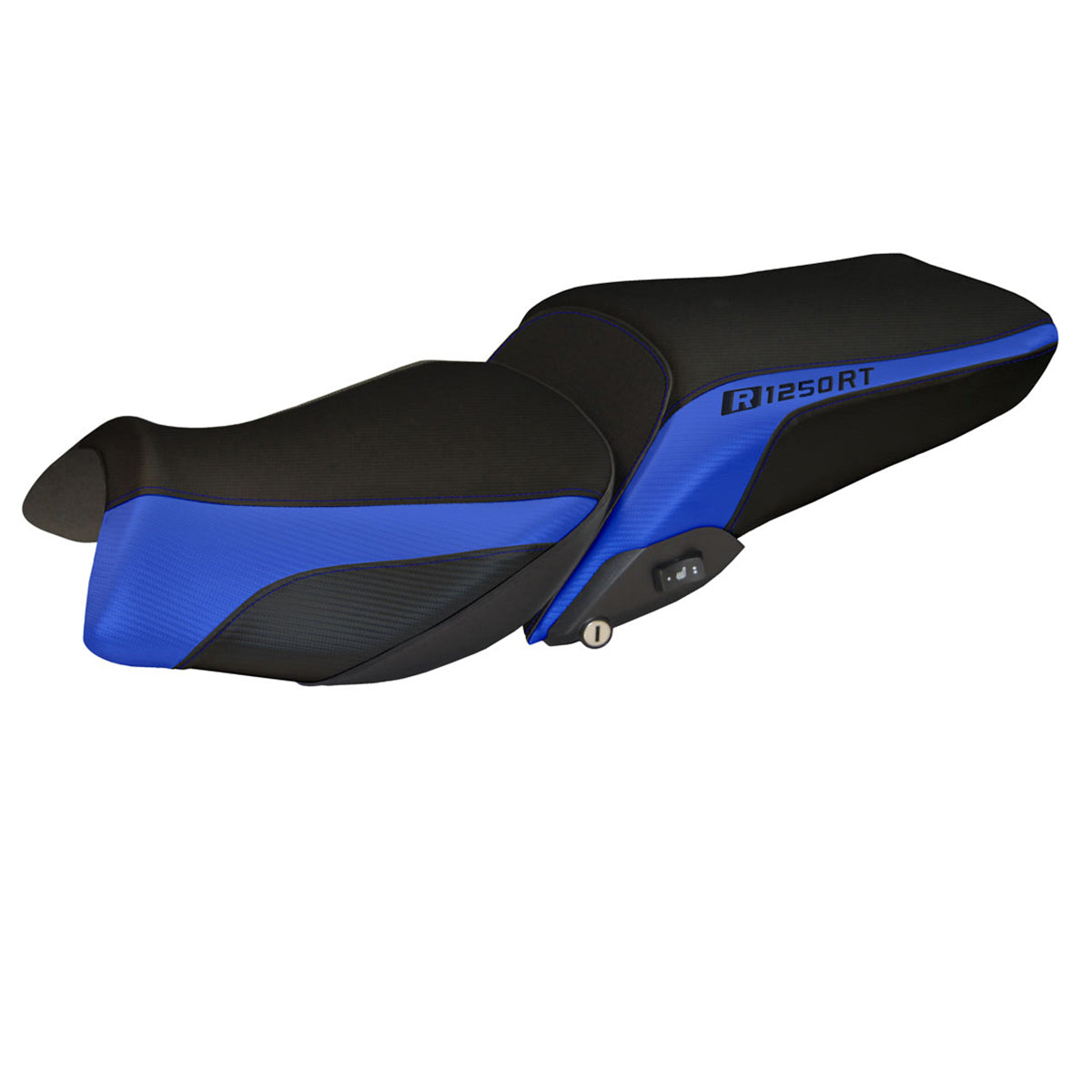BMW R1250RT 2019-2025 Seat Cover Tappezzeria Italia in Blue and Black