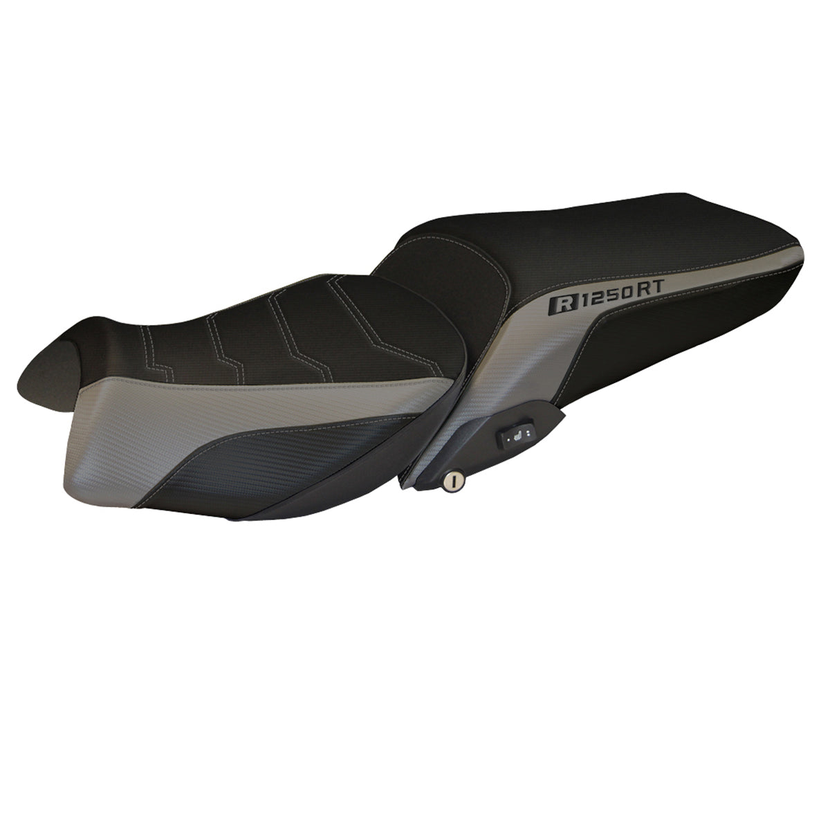 BMW R1250RT 2019-2025 Seat Cover Tappezzeria Italia Comfort in Grey and Black