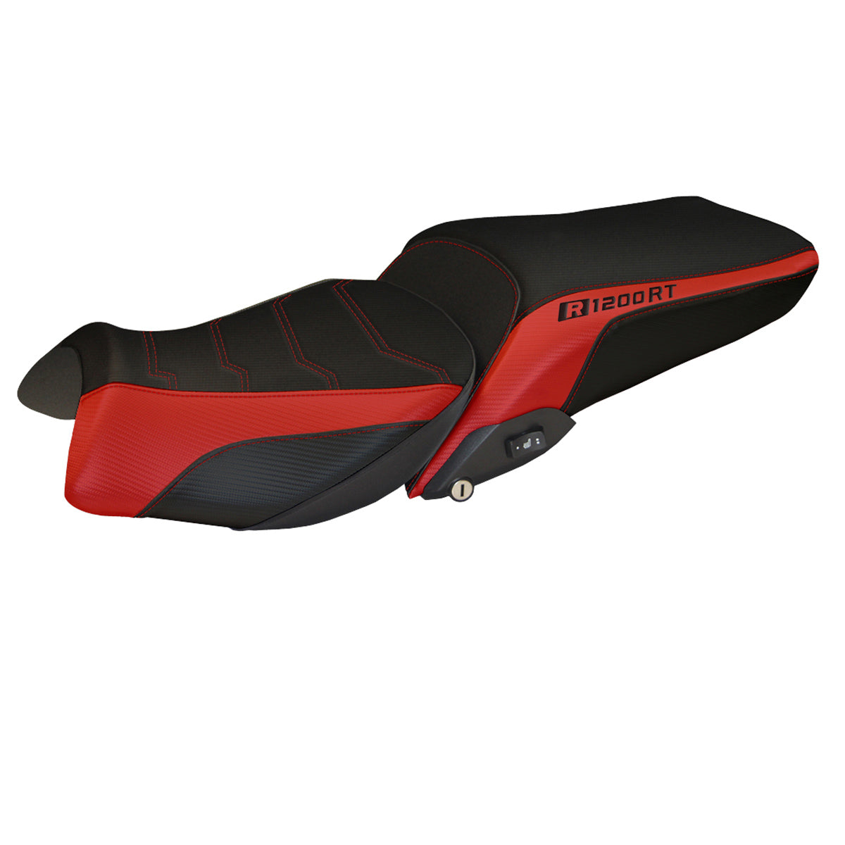 BMW R1200RT 2014-2018 Seat Cover Tappezzeria Italia Comfort in Red and Black