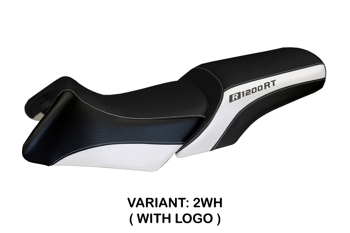 BMW R1200RT 2006-2013 Seat Cover Tappezzeria Italia in White Black