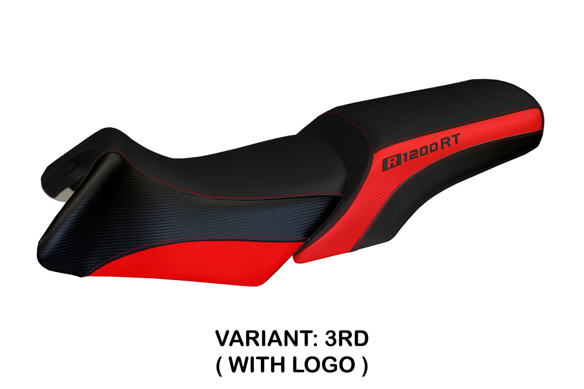 BMW R1200RT 2006-2013 Seat Cover Tappezzeria Italia in Red and Black