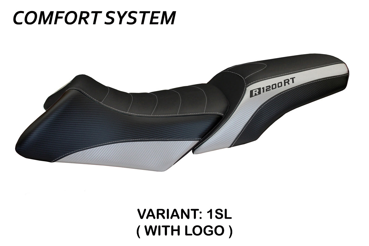 BMW R1200RT 2006-2013 Seat Cover Tappezzeria Italia Comfort in Silver