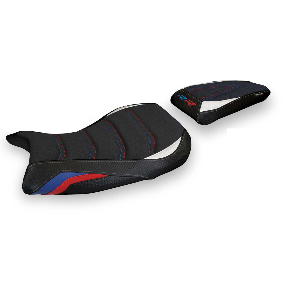 BMW S1000RR M Sport 2019-2025 Seat Cover Tappezzeria Italia Ultragrip in HP Black