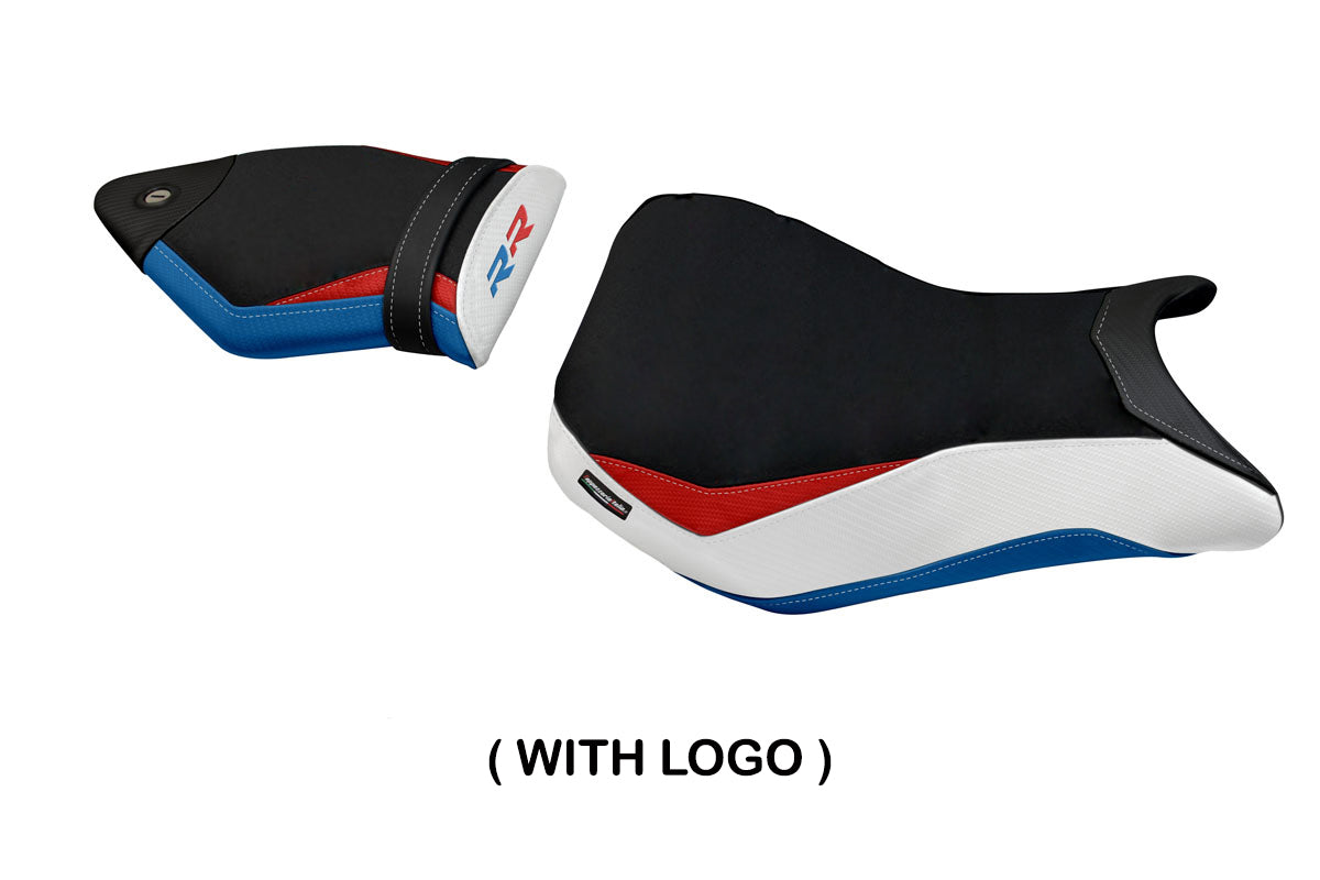 BMW S1000RR 2015-2018 Seat Cover Tappezzeria Italia in HP Red, Blue and White