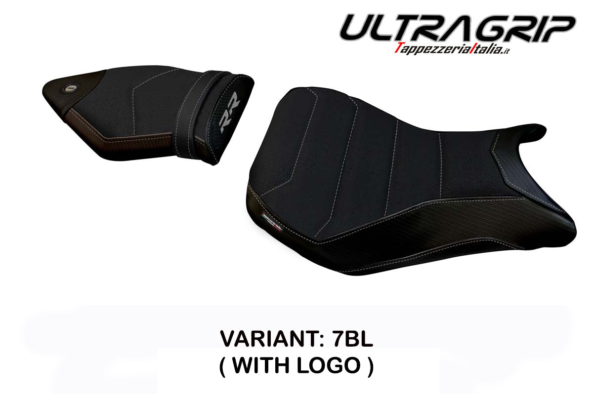BMW S1000RR 2015-2018 Seat Cover Tappezzeria Italia Ultragrip in Black