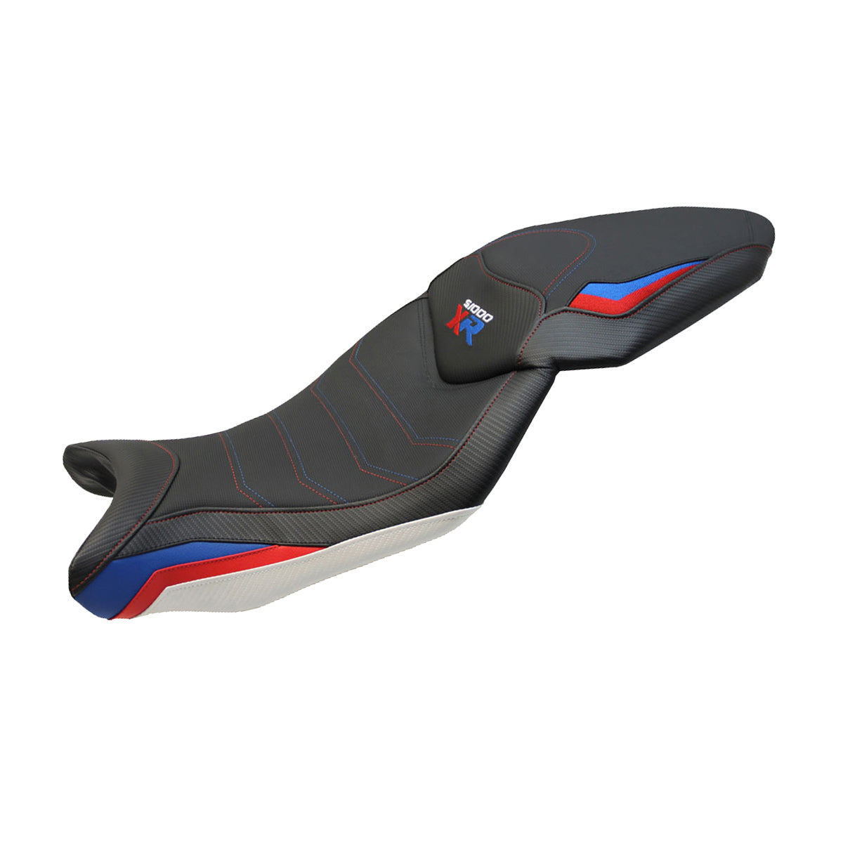 BMW S1000XR 2015-2019 Seat Cover Tappezzeria Italia Comfort in Red and Blue