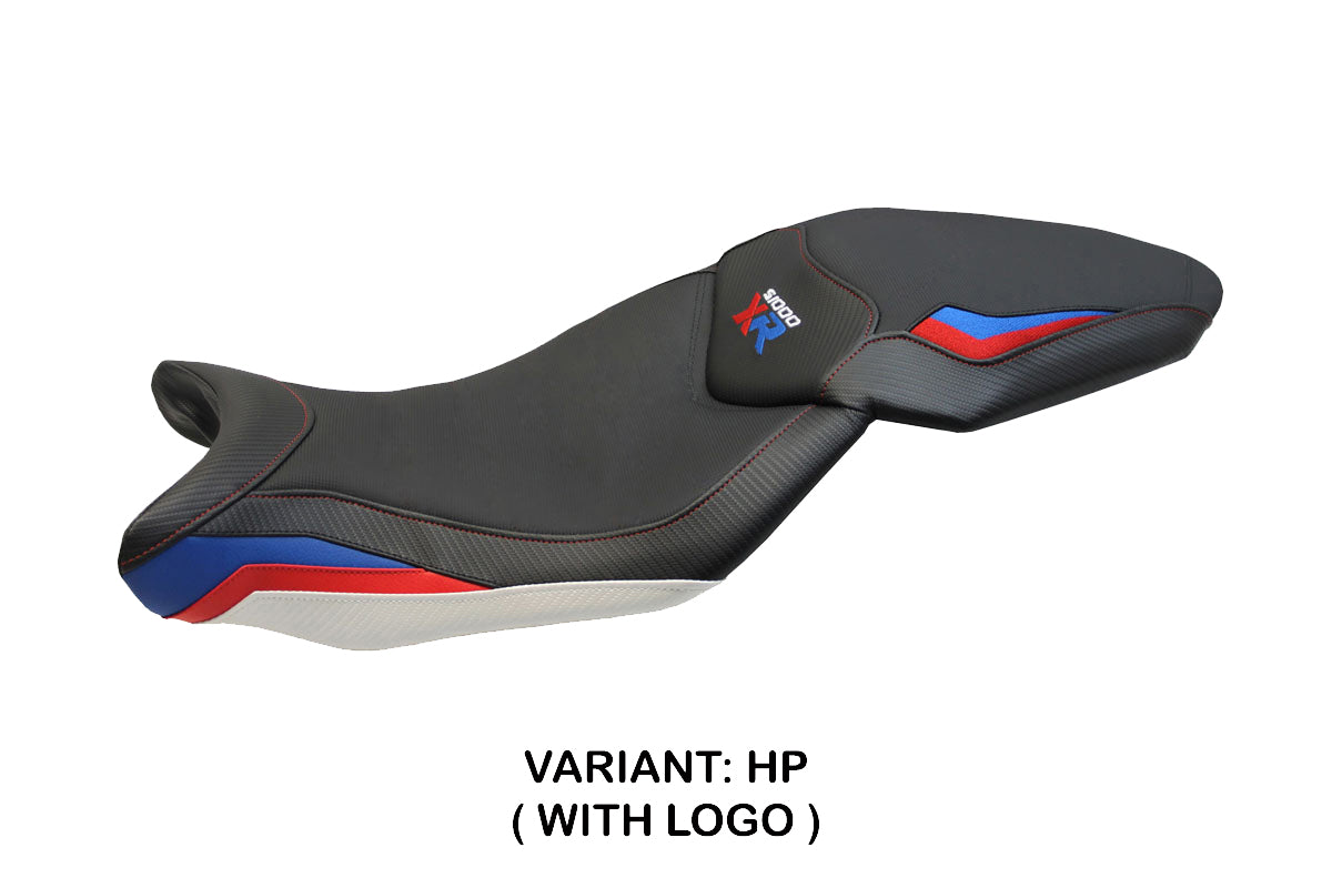 BMW S1000XR 2015-2019 Seat Cover Tappezzeria Italia in HP Red, Blue and Black