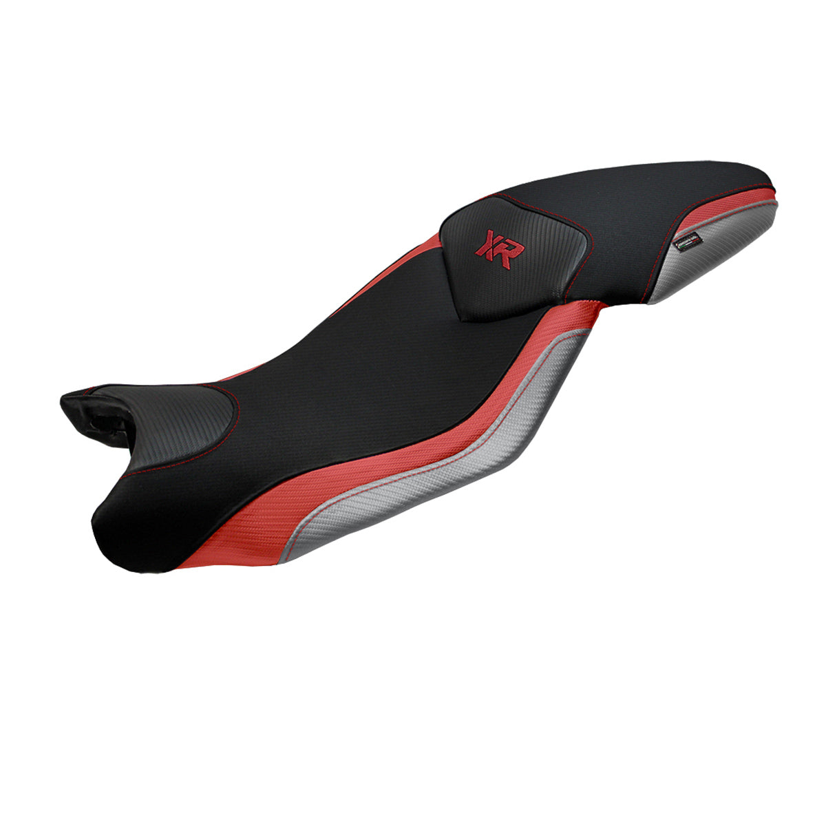 BMW S1000XR 2015-2019 Seat Cover Tappezzeria Italia in Red, Grey and Black