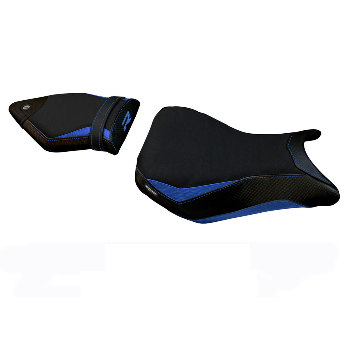 BMW S1000R 2014-2020 Seat Cover Tappezzeria Italia in Blue and Black