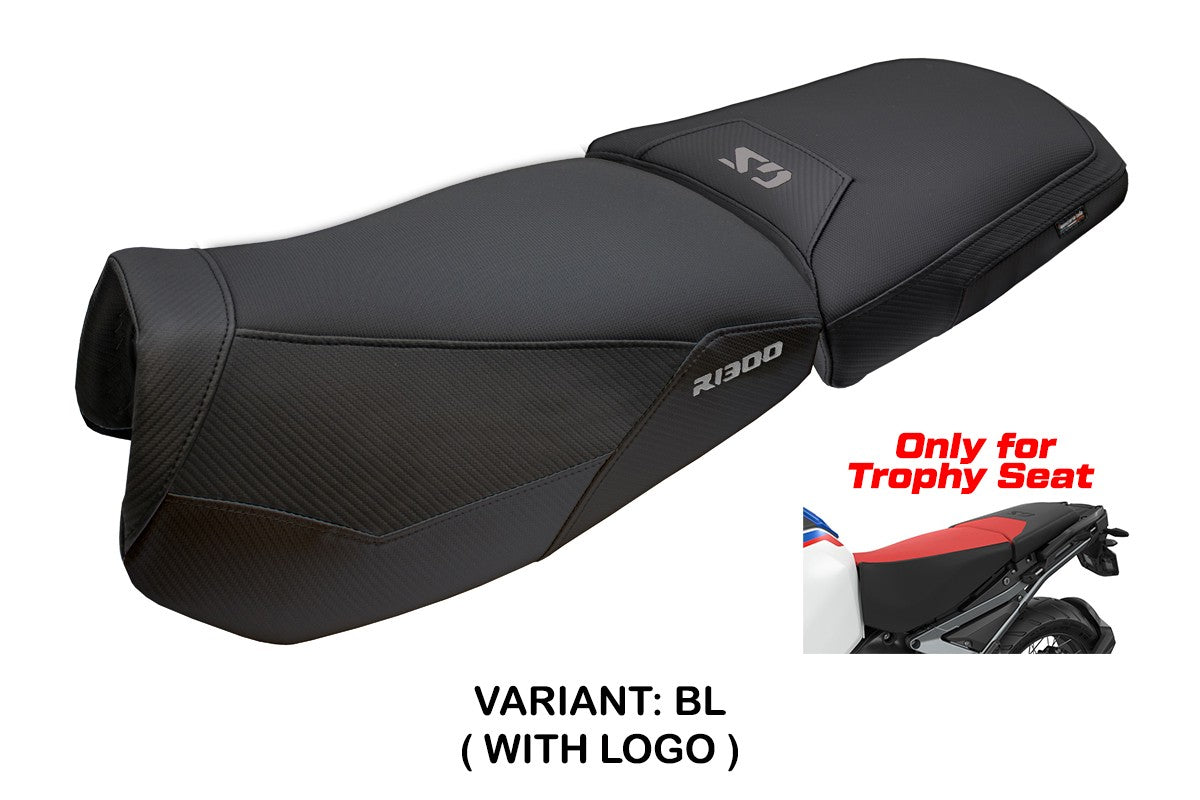 BMW R1300GS Adventure Trophy 2024-2025 Seat Cover Tappezzeria Black