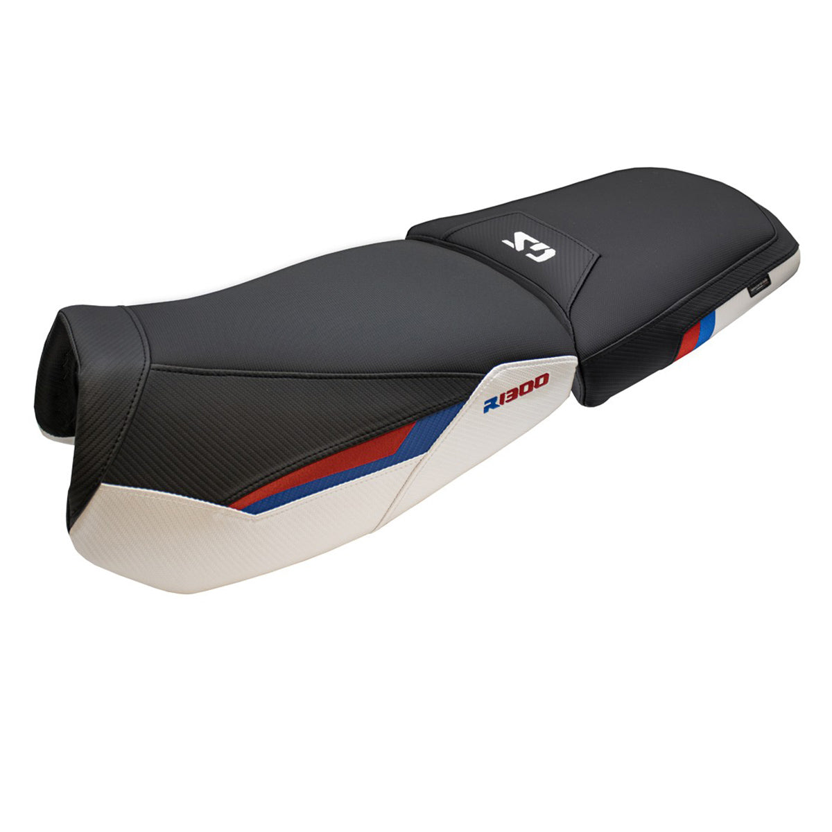 BMW R1300GS Adventure Trophy 2024-2025 Seat Cover Tappezzeria White Red Blue