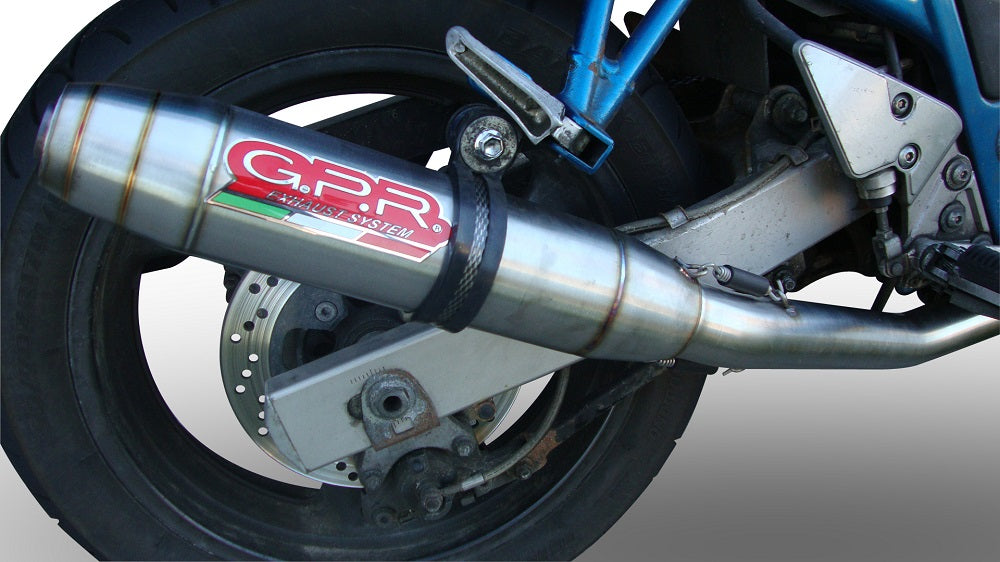 Suzuki Gsf 1200 Bandit - S 2005-2006 Exhaust GPR Slip-on Deeptone Inox