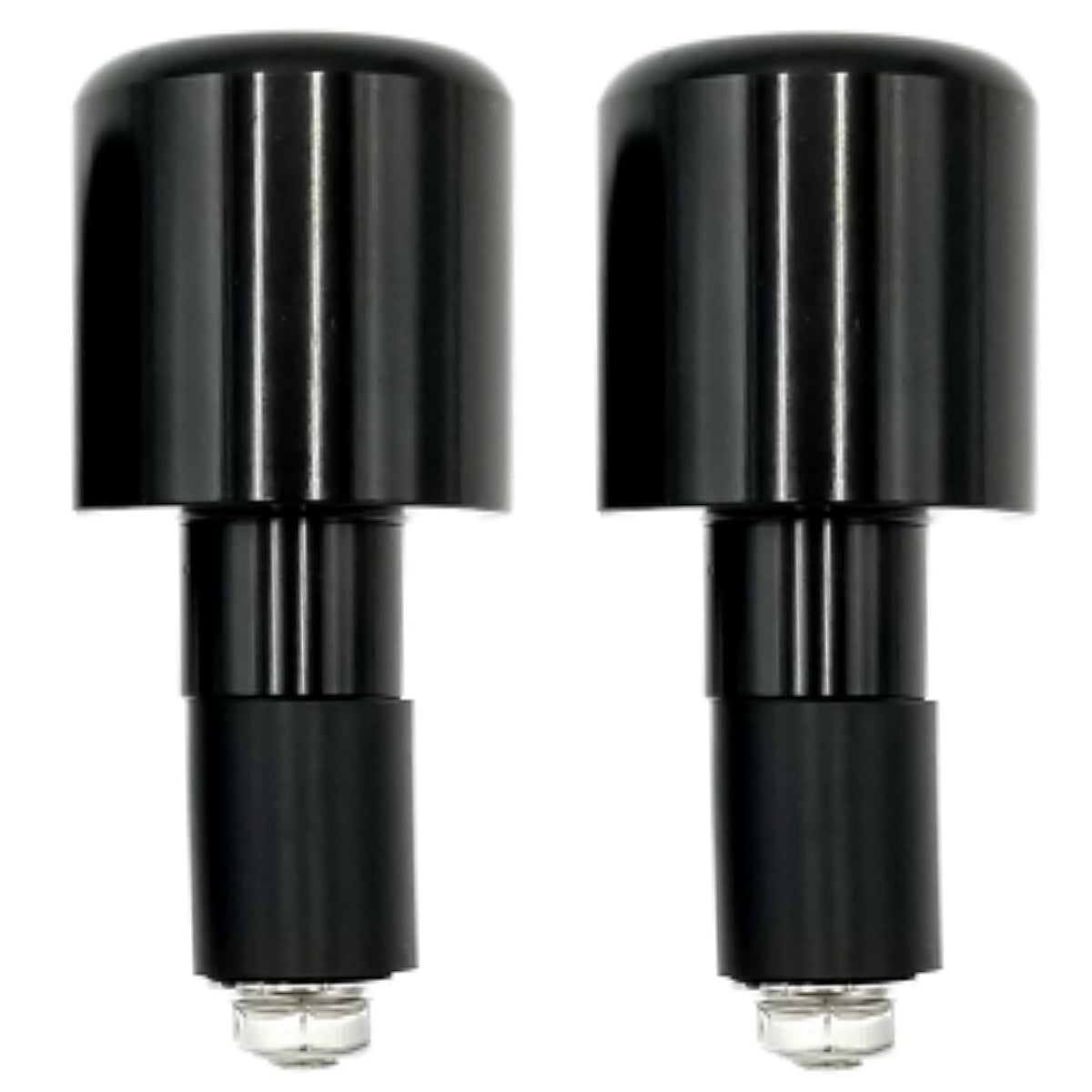 Suzuki GSXR Black Aluminum / Rubber Gel Grips