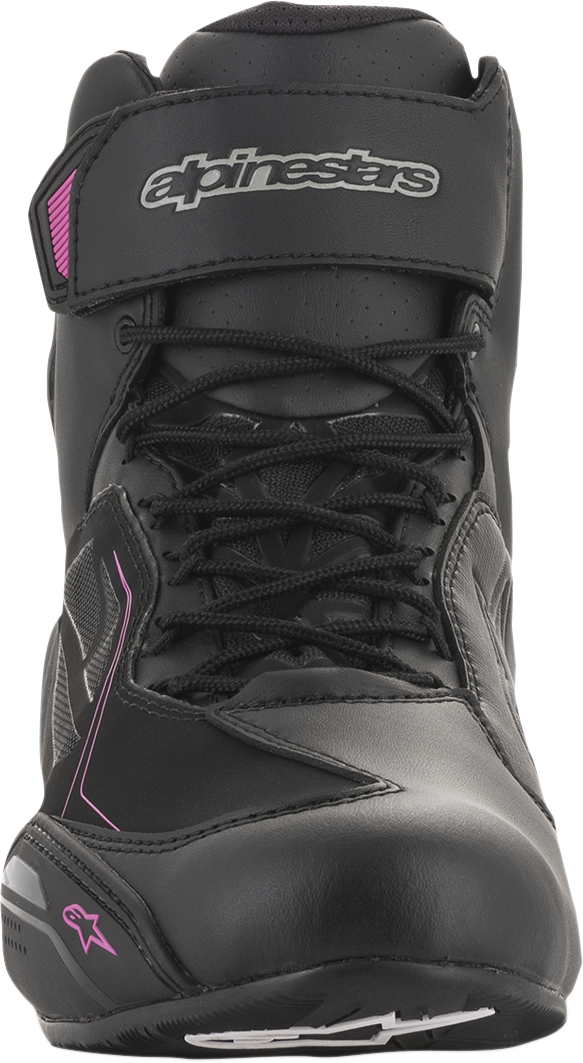 ALPINESTARS Women Faster-3 Drystar® Shoes - Black/Gray/Pink - US 6.5 25409191139-6.5
