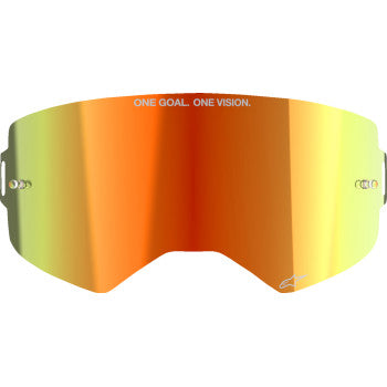 ALPINESTARS Goggles Supertech Lens - ABS Vision - Red Mirror 9100325-3068