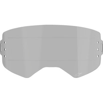 ALPINESTARS Goggles Supertech Lens - Roll-Off - Smoke 9100625-017