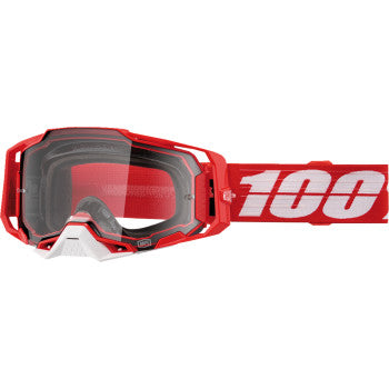 100% Armega Goggles - C-Bad - Clear 50004-00028