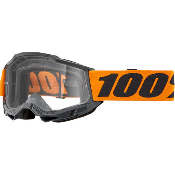 100% Accuri 2 OTG Goggles - Orange - Clear 50018-00009