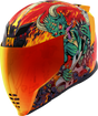 ICON Airflite™ Motorcycle Helmet - Blegh - MIPS® - Red - Large 0101-16923