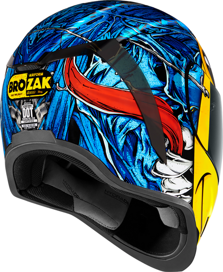 ICON Airform™ Motorcycle Helmet - MIPS® - Brozak - Blue - XL 0101-14934