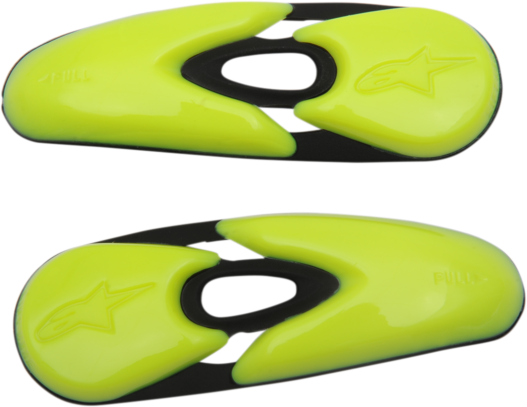 ALPINESTARS Women Toe Sliders - Black/Yellow 25SLI6-155