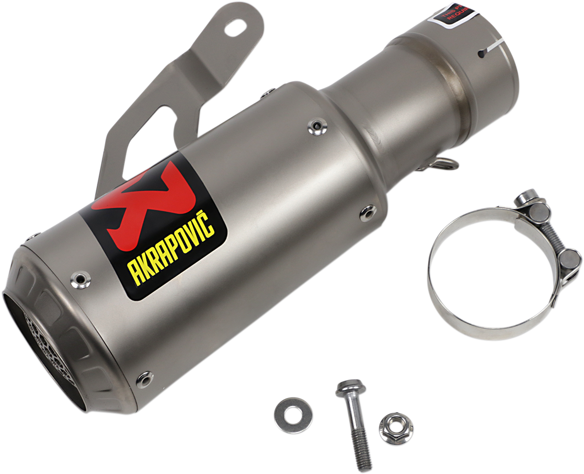 BMW S1000R S1000RR M1000RR 2020-2025 Exhaust, Akrapovic Titanium Slip-On Line S-B10SO11-CBT
