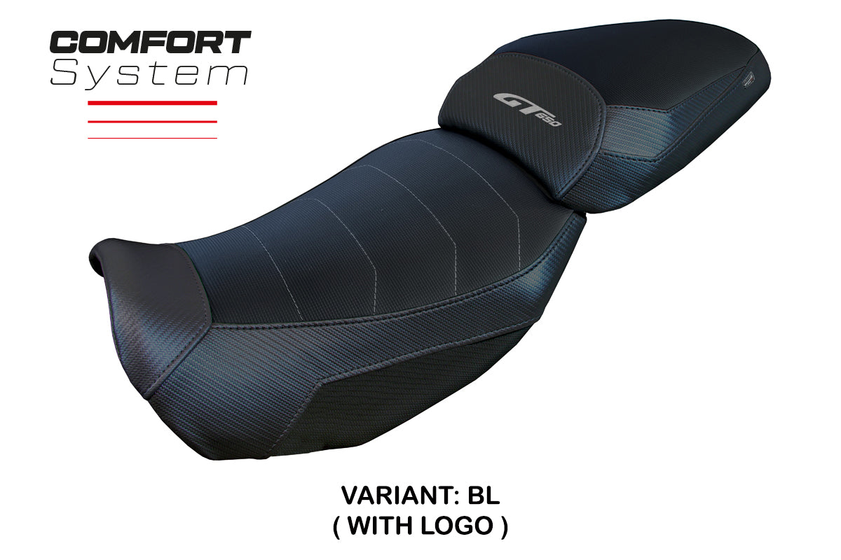 CF Moto 650GT 2021-2025 Seat Cover Tappezzeria Italia Comfort in Black